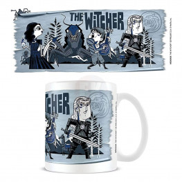 The Witcher Mug Illustrated Adventure